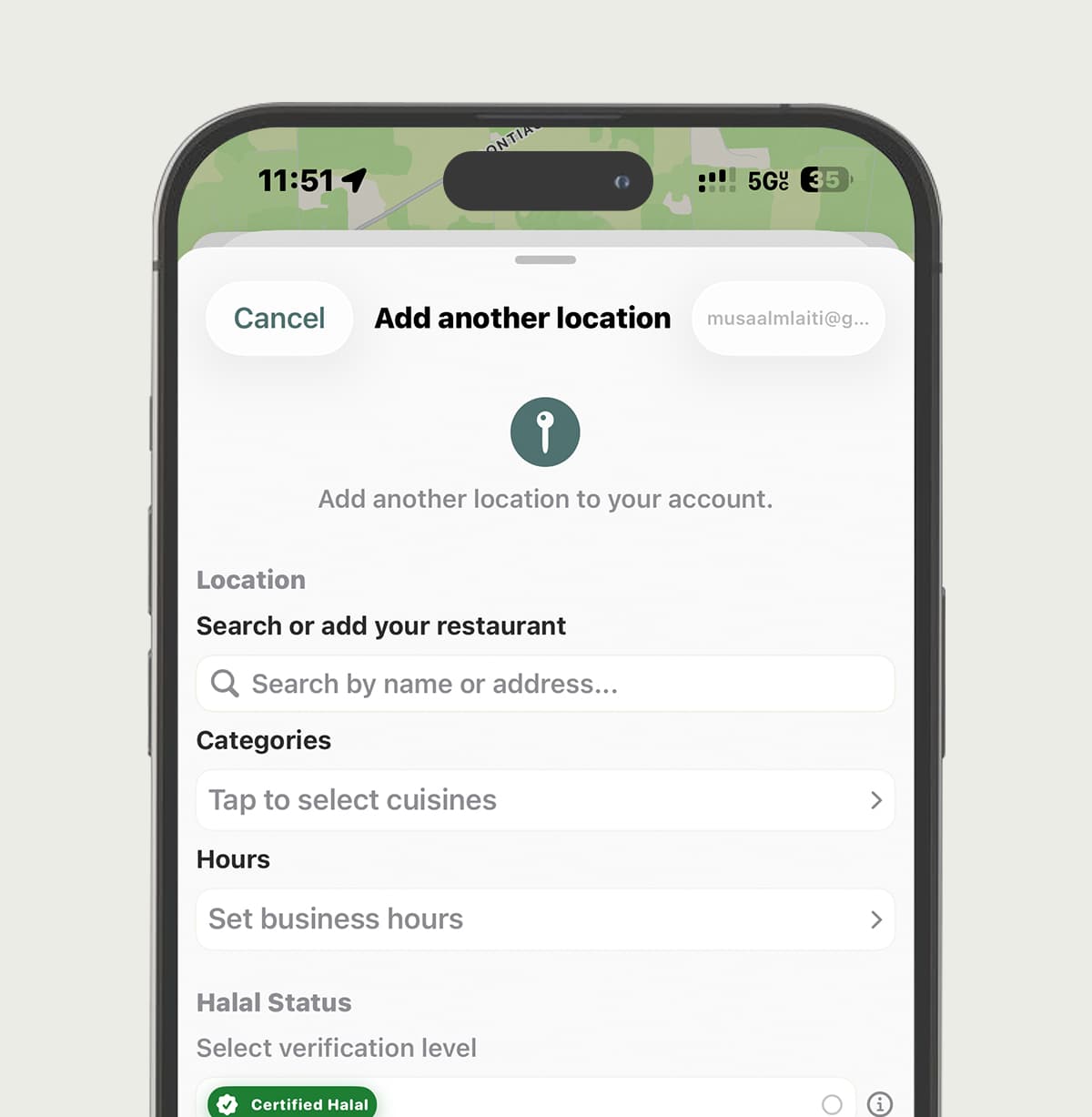 Add location - submit new spots