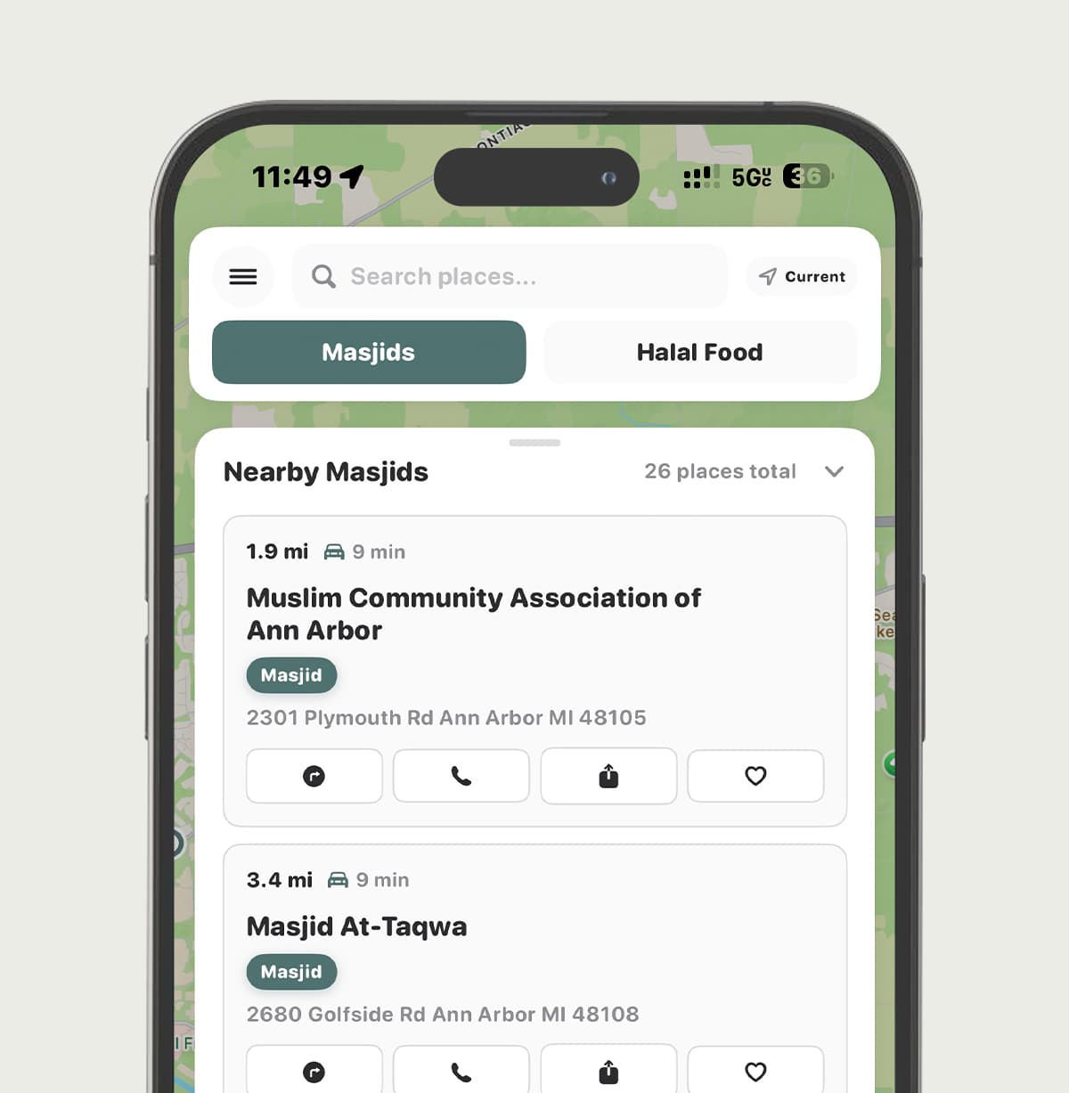 Locate Masjids - find masjids near you